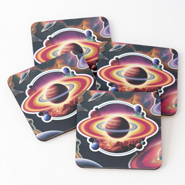 Item preview, Space Life 3 - Abstract Solar System  - Sun, Stars, Planets  designed and sold by AlinaSCorner.