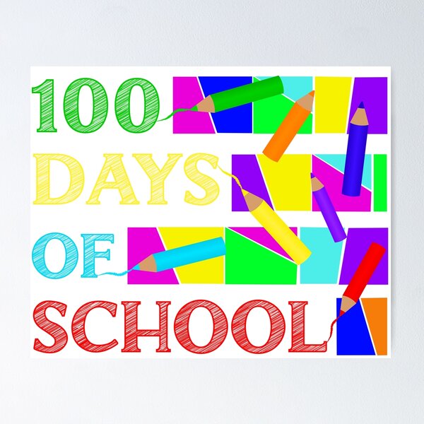 Item preview, 100 Day of school  designed and sold by ForcePrint.