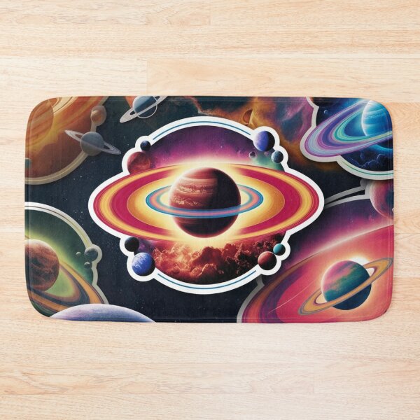 Item preview, Space Life 3 - Abstract Solar System  - Sun, Stars, Planets  designed and sold by AlinaSCorner.