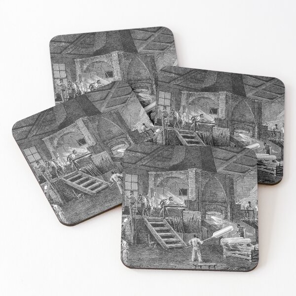 Item preview, Cylinder Glass Factory designed and sold by SketchyBunny.