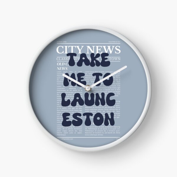 Item preview, "Take Me to Launceston" – Australia, Elegant Newspaper-Style Design designed and sold by RM-Journey.