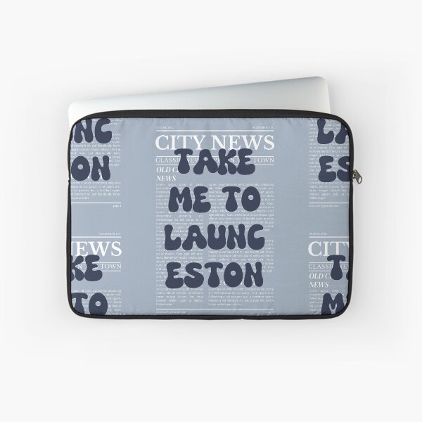 Item preview, "Take Me to Launceston" – Australia, Elegant Newspaper-Style Design designed and sold by RM-Journey.