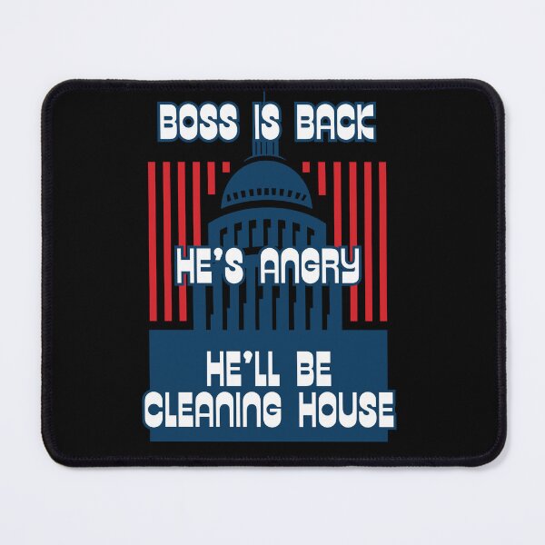 Item preview, The boss is back in the White House. designed and sold by FluxDesigner.