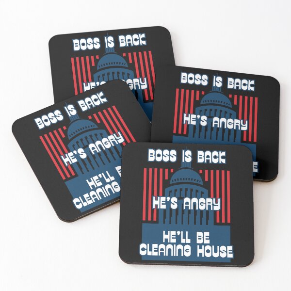 Item preview, The boss is back in the White House. designed and sold by FluxDesigner.