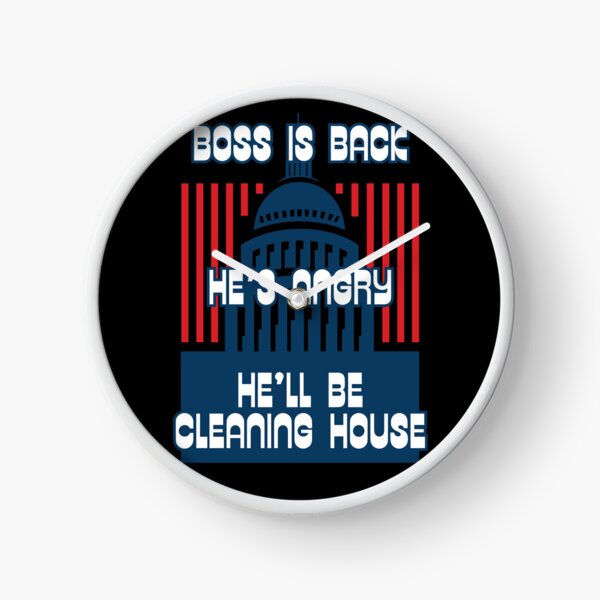 Item preview, The boss is back in the White House. designed and sold by FluxDesigner.