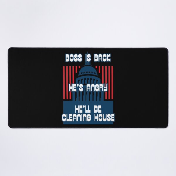 Item preview, The boss is back in the White House. designed and sold by FluxDesigner.