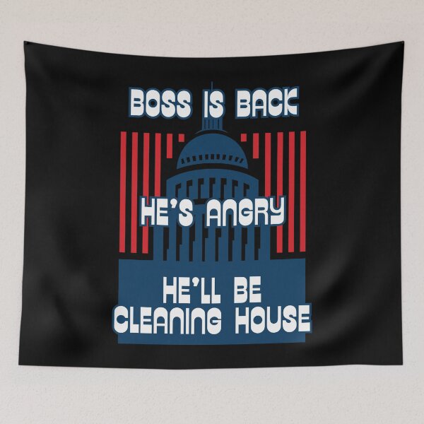 Item preview, The boss is back in the White House. designed and sold by FluxDesigner.