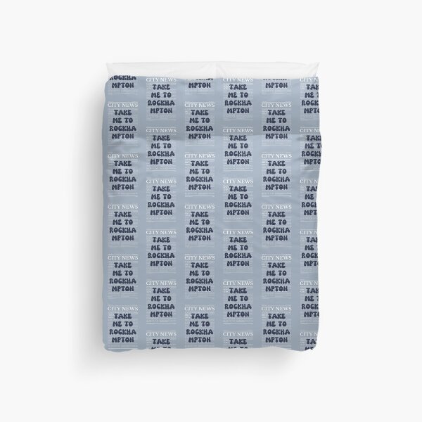 Item preview, "Take Me to Rockhampton" – Australia, Elegant Newspaper-Style Design designed and sold by RM-Journey.