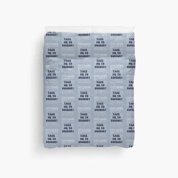 Item preview, "Take Me to Bunbury" – Australia, Elegant Newspaper-Style Design designed and sold by RM-Journey.