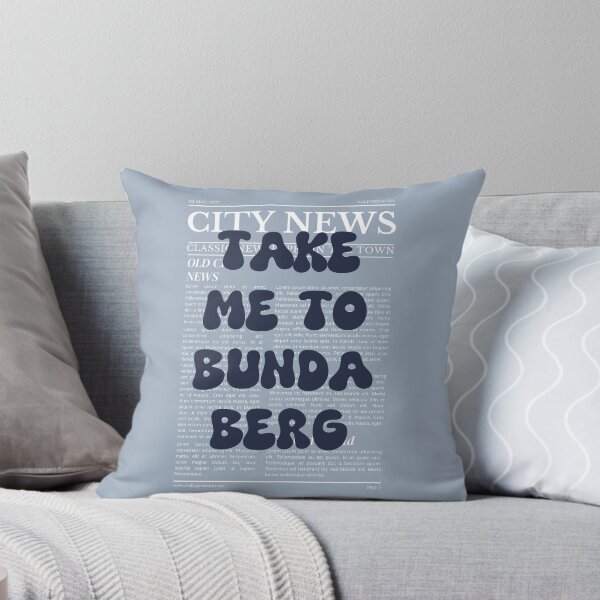 Item preview, "Take Me to Bundaberg" – Australia, Elegant Newspaper-Style Design designed and sold by RM-Journey.
