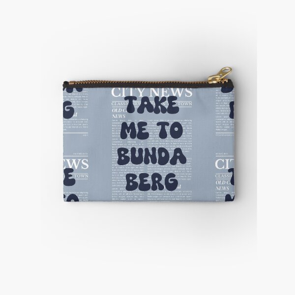 Item preview, "Take Me to Bundaberg" – Australia, Elegant Newspaper-Style Design designed and sold by RM-Journey.