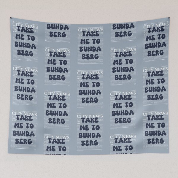 Item preview, "Take Me to Bundaberg" – Australia, Elegant Newspaper-Style Design designed and sold by RM-Journey.