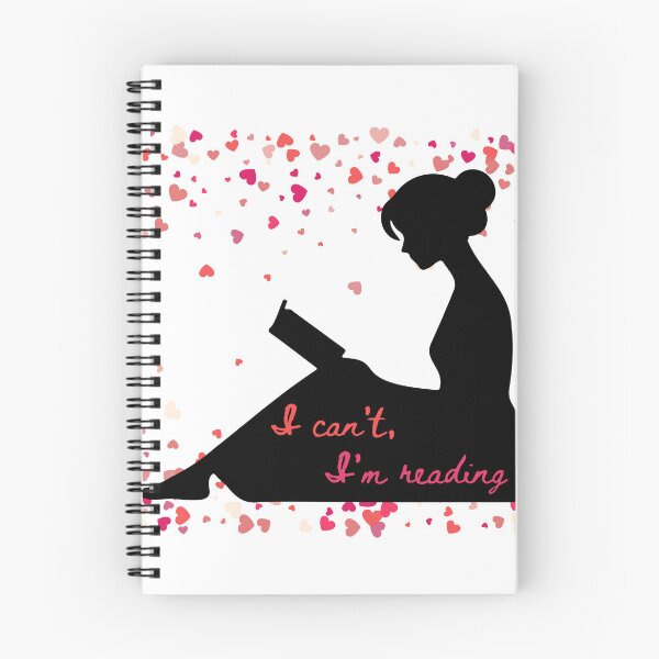 Item preview, I can't, I'm reading - White designed and sold by Blueberry CC Designs.