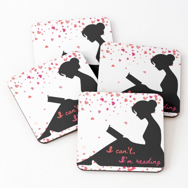 Item preview, I can't, I'm reading - White designed and sold by Blueberry CC Designs.