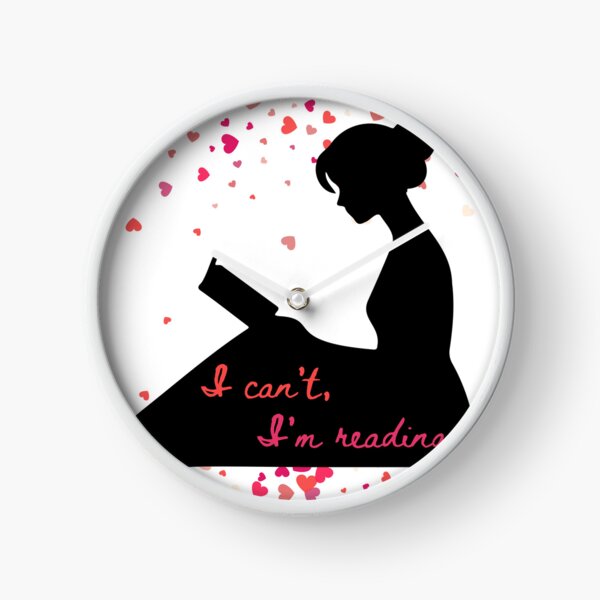 Item preview, I can't, I'm reading - White designed and sold by Blueberry CC Designs.