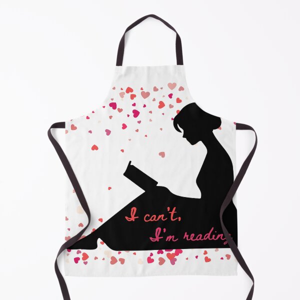 Item preview, I can't, I'm reading - White designed and sold by Blueberry CC Designs.