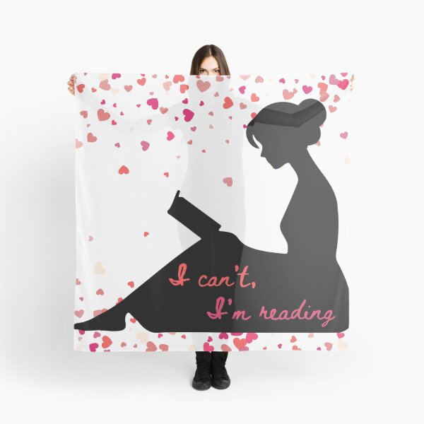 Item preview, I can't, I'm reading - White designed and sold by Blueberry CC Designs.