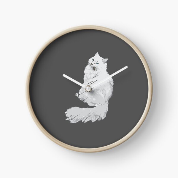 Item preview, Fluffy White Cat with Blue Eyes designed and sold by Erika V..