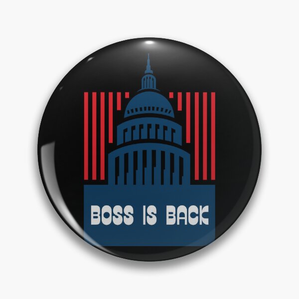 Item preview, The boss is back in the White House. designed and sold by FluxDesigner.