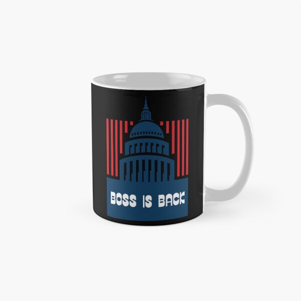 Item preview, The boss is back in the White House. designed and sold by FluxDesigner.