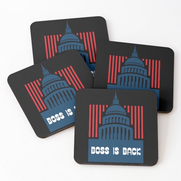 Item preview, The boss is back in the White House. designed and sold by FluxDesigner.