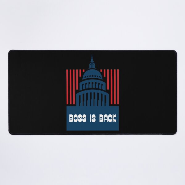 Item preview, The boss is back in the White House. designed and sold by FluxDesigner.