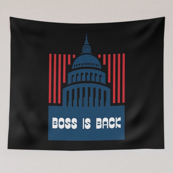 Item preview, The boss is back in the White House. designed and sold by FluxDesigner.