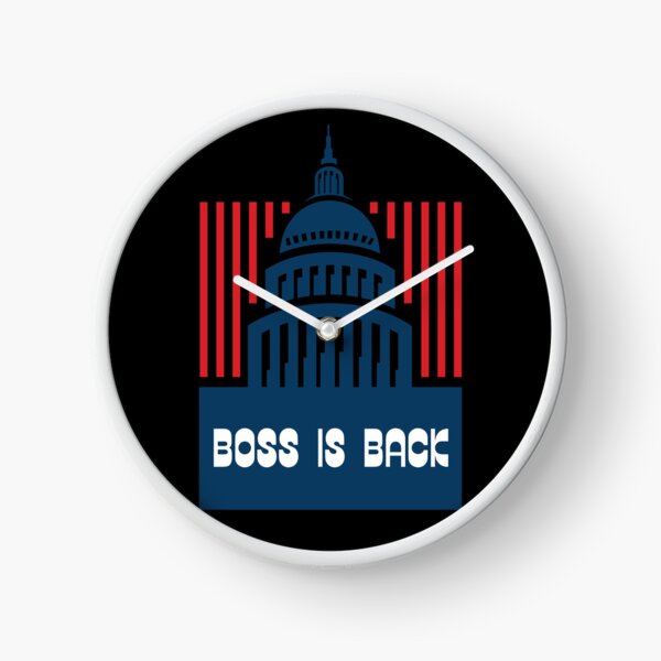 Item preview, The boss is back in the White House. designed and sold by FluxDesigner.