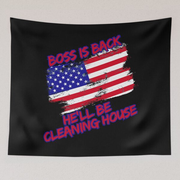 Item preview, The boss is back in the White House. designed and sold by FluxDesigner.