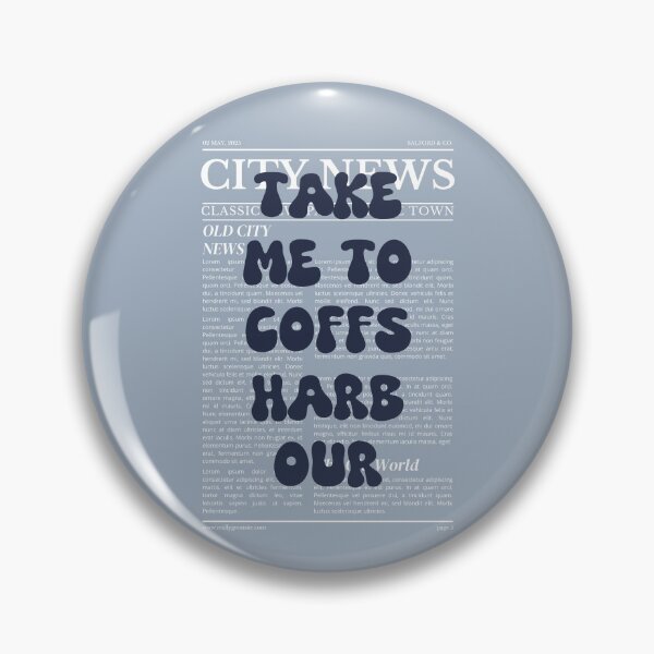 Item preview, "Take Me to Coffs Harbour" – Australia, Elegant Newspaper-Style Design designed and sold by RM-Journey.