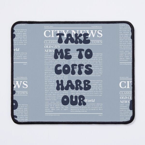 Item preview, "Take Me to Coffs Harbour" – Australia, Elegant Newspaper-Style Design designed and sold by RM-Journey.