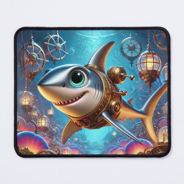 Item preview, Steampunk Shortfin Mako Shark designed and sold by Sillytoe.