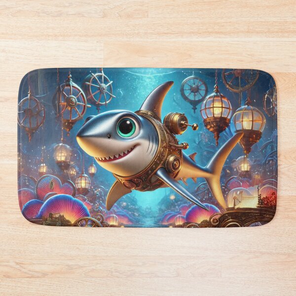 Item preview, Steampunk Shortfin Mako Shark designed and sold by Sillytoe.