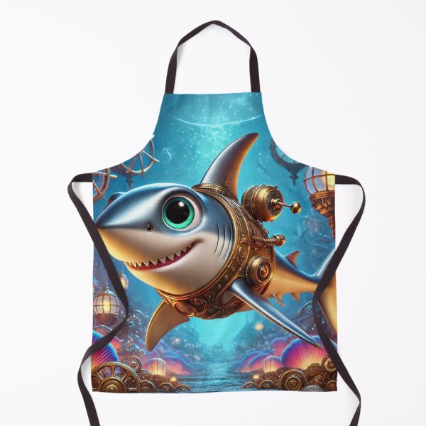 Item preview, Steampunk Shortfin Mako Shark designed and sold by Sillytoe.