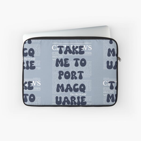 Item preview, "Take Me to Port Macquarie" – Australia, Elegant Newspaper-Style Design designed and sold by RM-Journey.