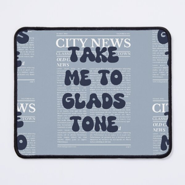 Item preview, "Take Me to Gladstone" – Australia, Elegant Newspaper-Style Design designed and sold by RM-Journey.