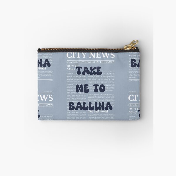 Item preview, "Take Me to Ballina" – Australia, Elegant Newspaper-Style Design designed and sold by RM-Journey.