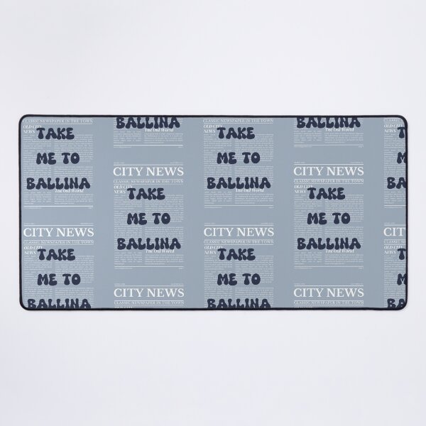 Item preview, "Take Me to Ballina" – Australia, Elegant Newspaper-Style Design designed and sold by RM-Journey.