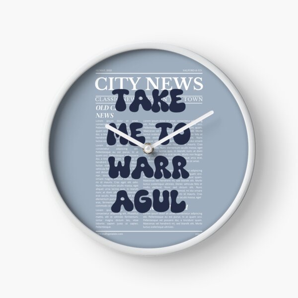 Item preview, "Take Me to Warragul" – Australia, Elegant Newspaper-Style Design designed and sold by RM-Journey.
