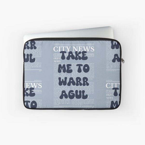 Item preview, "Take Me to Warragul" – Australia, Elegant Newspaper-Style Design designed and sold by RM-Journey.
