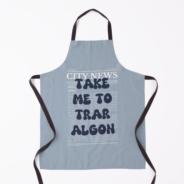 Item preview, "Take Me to Traralgon" – Australia, Elegant Newspaper-Style Design designed and sold by RM-Journey.