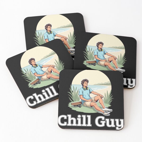 Item preview, Chill Guy -meme designed and sold by thenewking.
