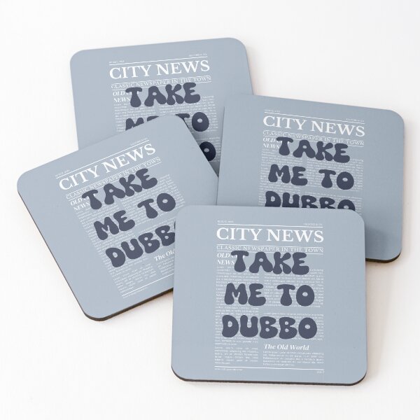 Item preview, "Take Me to Dubbo" – Australia, Elegant Newspaper-Style Design designed and sold by RM-Journey.