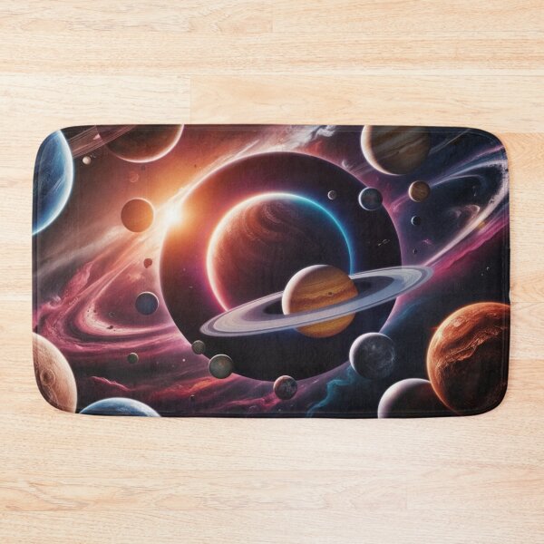 Item preview, Space Life 5 - Abstract Solar System  - Sun, Stars, Planets  designed and sold by AlinaSCorner.
