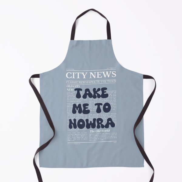 Item preview, "Take Me to Nowra" – Australia, Elegant Newspaper-Style Design designed and sold by RM-Journey.
