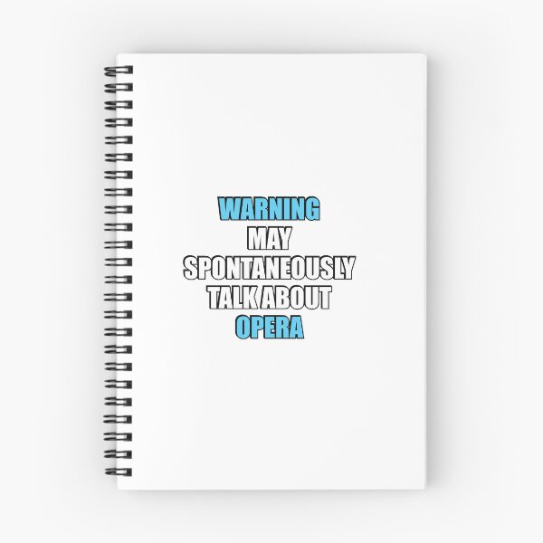 Item preview, May spontaneously talk about Opera designed and sold by Inspirationmotivation.