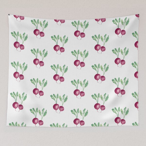 Item preview, Watercolor Radishes  designed and sold by daphsam.