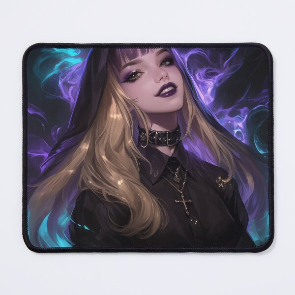 Item preview, Anime Goth Nun designed and sold by CursedbyLilith.