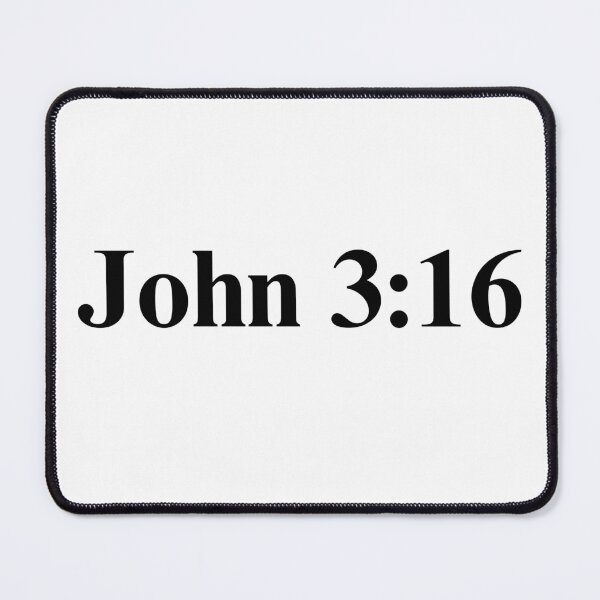 Item preview, John 3:16 Christian Jesus Bible Verse Image Transparent designed and sold by Dylan-Gray.