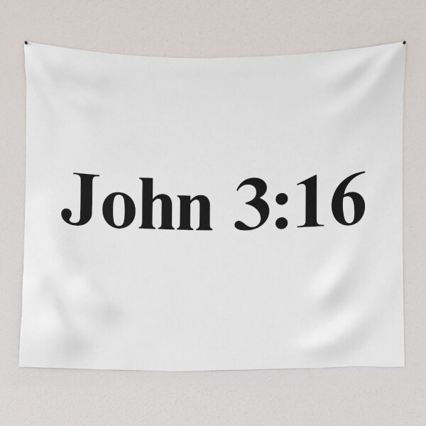 Item preview, John 3:16 Christian Jesus Bible Verse Image Transparent designed and sold by Dylan-Gray.